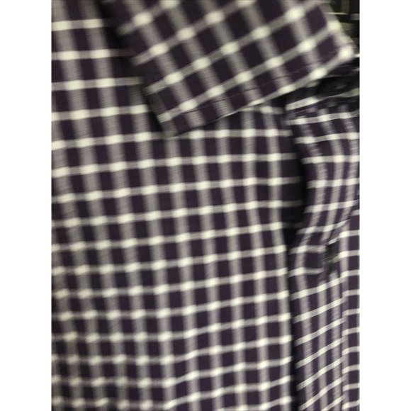 Jos A. Bank (Traveler Tech) Large Purple Stripped - Picture 2 of 5